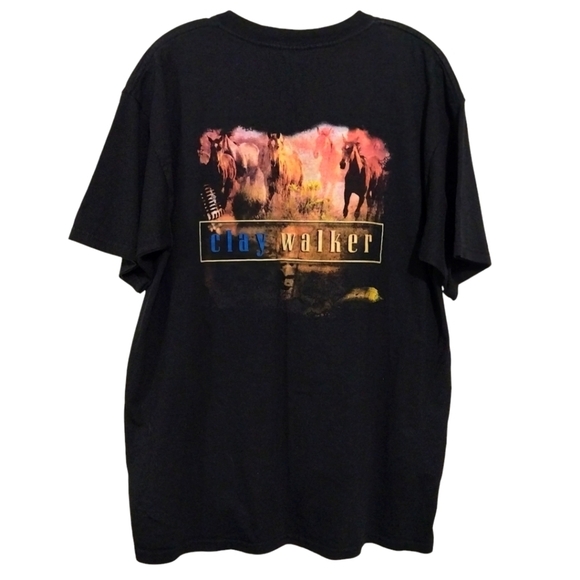 Gildan Clay Walker Short Sleeve T-Shirt Sz L - Picture 3 of 4